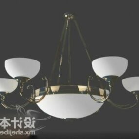 Lampe à Suspension Design Élégant modèle 3D