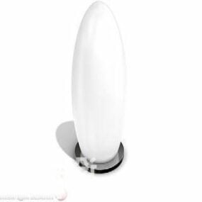 Bordlampe Long Bulb Shade 3d-modell