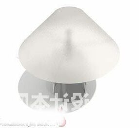 Table Lamp Transparent Shade 3d model