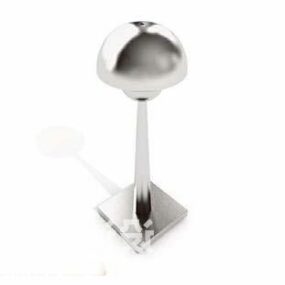 Table Lamp Silver Material 3d model
