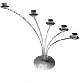 Moderní stojací lampa stylizované svítidlo 3D model