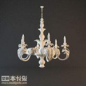 Ceiling Lamp Fixture Gem Material 3d model