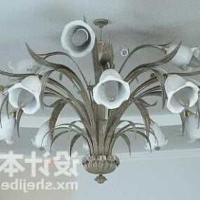 דגם 3D Oriental Chandelier Lighting