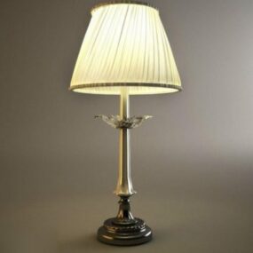Antieke elegante tafellamp 3D-model