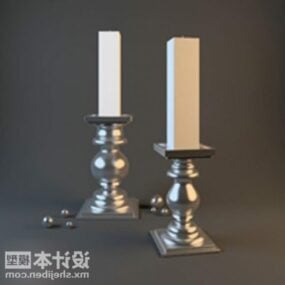 Svíčková lampa Antique Base 3D model
