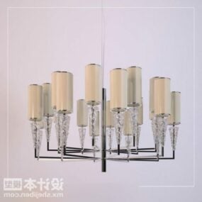نموذج مصباح الثريا للقاعة ثلاثي الأبعاد