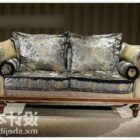 Vintage Style Sofa With Cushion