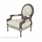 Elegant europeisk klassisk soffa