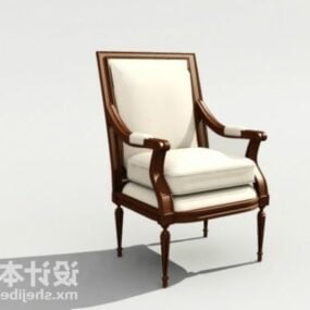 Elegant Lounge Chair 3d model
