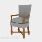3d model for the lounge chair .