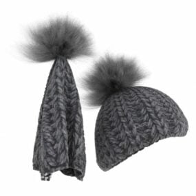 Χειμερινό καπέλο 3d μοντέλο