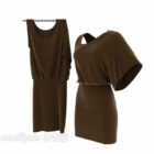 Fashion Brown Dress