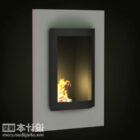 Minimalist Fireplace V1