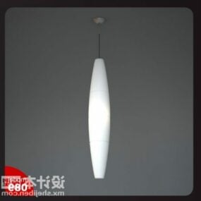 Ceiling Outdoor Lamp Long Shade 3d model