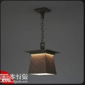 Industrial Ceiling Outdoor Lamp 3d model