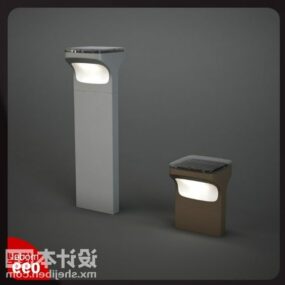 Table Lamp Modernism Shaped 3d model