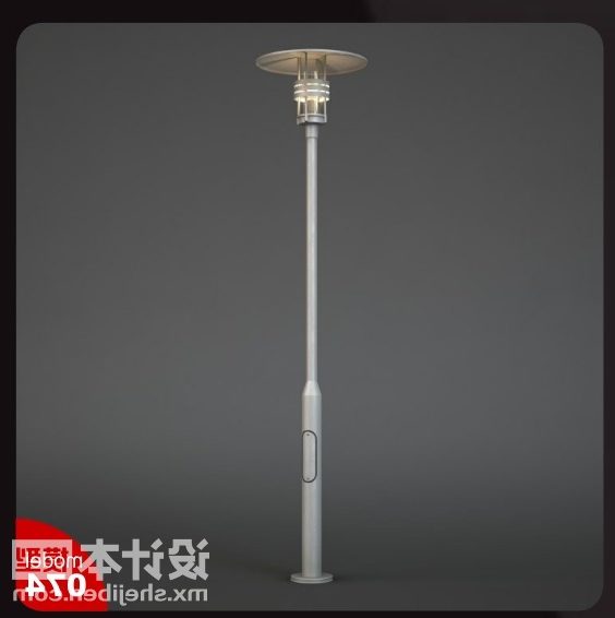 Lámpara de calle Diseño de columna común