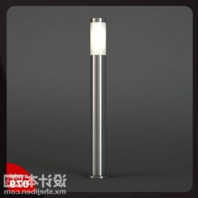 Steel Floor Lamp 3d model
