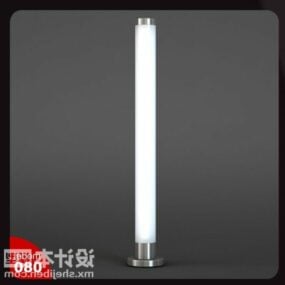 Floor Lamp Cylinder Shade 3d model