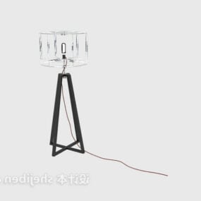 Lampu Lantai Model 3d Bentuk Dasar Modern