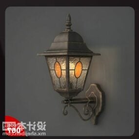 Outdoor Light Antique Wall Lamp 3d model