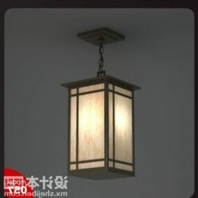Hanglamp industriële stijl 3D-model