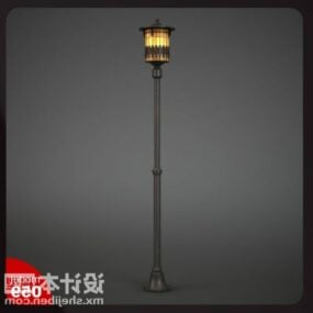 Lámpara de calle con forma antigua modelo 3d