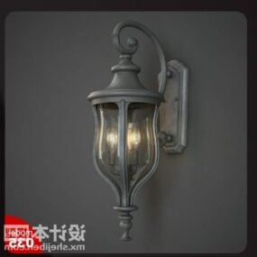 Wall Lamp Antique Design 3d model