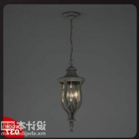 Wall Lamp Iron Industrial Style 3d model