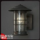 Starožitná nástěnná lampa průmyslového stylu