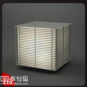 Wall Lamp Square Shade 3d model