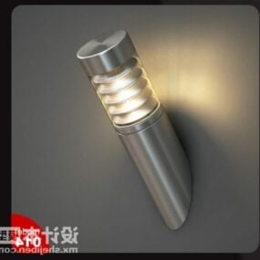 Wall Lamp Cylinder Shade 3d model