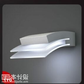 Modern Wall Lamp Book Shade 3d model