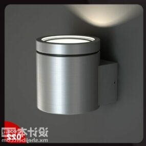 Wall Lamp Spot Light Cylinder Shade 3d model
