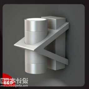 Wall Lamp Iron Cylinder Shade 3d model
