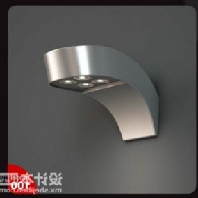 Modern Wall Lamp Curved Shaped 3d model