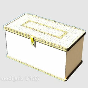 Present Box With Ribbon דגם תלת מימד