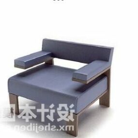 3д модель антикварного кресла Перла