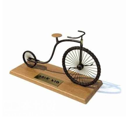 Винтажное украшение для велосипедного стола