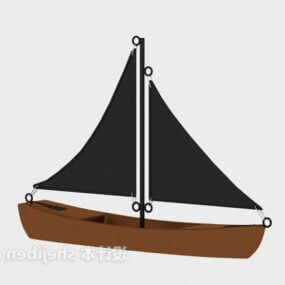 Dekoration Matrosenboot 3D-Modell