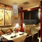 Luxurious Restaurant Table And Chair Set