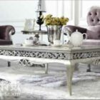 European Royal Carved Coffee Table