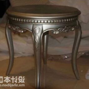 Luxury Brass Coffee Table 3d model