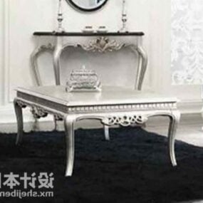 Classic Coffee Table Elegant Style 3d model