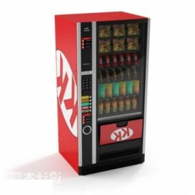 3д модель торгового автомата по продаже напитков
