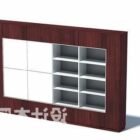 Wall Cabinet With Bookcase