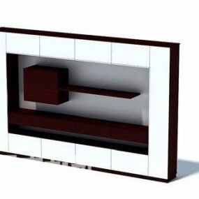 Meuble TV moderne pour appartement modèle 3D