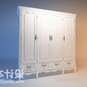 דגם 3D דלת הזזה של ארון קיר