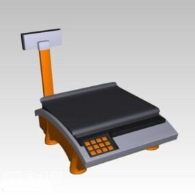 Electronic Scale For Warehouse 3d model