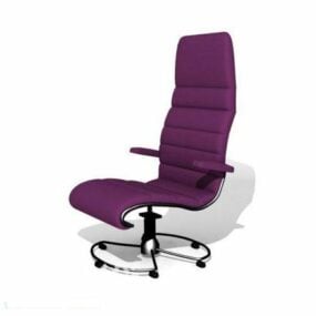 Manager Office Wheels Chair 3d model